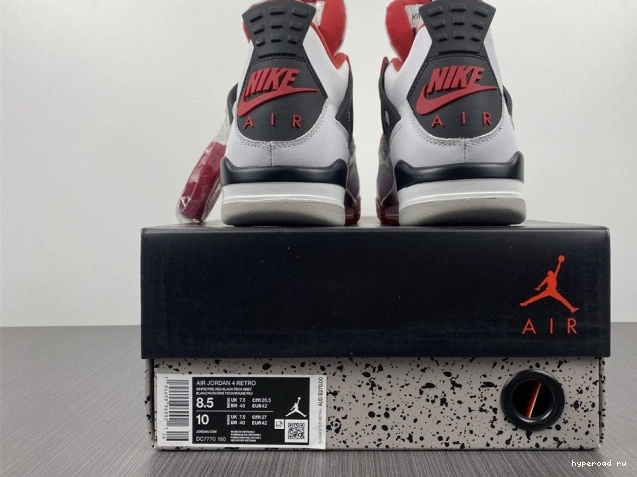 Retro 4 (2020) Red Air Fire DC7770-160 Jordan 1202